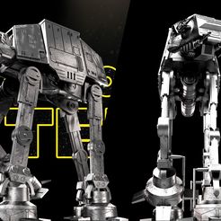 110922-Star-Wars-AT-AT-Sculpture-04.jpg 3D-Datei AT-AT Schiff - Star Wars 3D Modelle - Geprüft und bereit für den 3D-Druck・Modell zum Herunterladen und 3D-Drucken