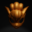 7.png Vulpix - Pokemon Cosplay Costume Face Mask 3D print model