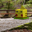 9.PNG Pokemon Pikachu Planter Multicolor