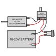 Wiring.jpg Archivo 3D El Air Blower V2 para baterías DeWalt, Makita y Milwaukee de 18V-20V・Design para impresora 3D para descargar, DIYPERSPECTIVE