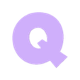 Q.stl Letters and Numbers MICKEY MOUSE | Logo
