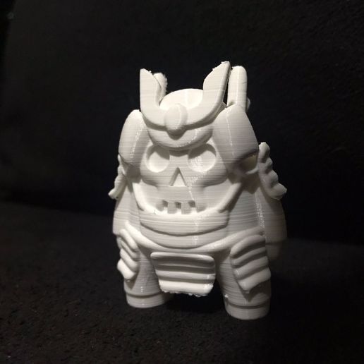 MINI SAMURAI SKULL 3D model