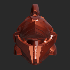 Ach0001.png 3D file Halo Achilles Helmet・3D printing template to download