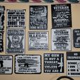 20231031_161810.jpg Commercial Gun sign bundle #1 Funny signs, duel extrusion