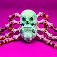 IMG_2482.jpg Archivo STL Rey araña articulado Halloween・Design para impresora 3D para descargar