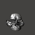 Captura1.png Skull Glasses Stand Holder Robust