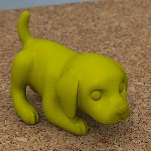 beagle_03.jpg Fichier STL bébé beagle・Objet pour impression 3D à télécharger, bs3