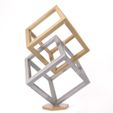 cube.jpg STL file Levitating cube - Tensegrity・3D printing model to download