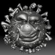 3.jpg COVID-19 monster 3D printable Stay Negative STL file