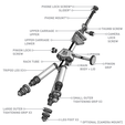 Exploded-View.png Adjustable Tripod