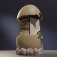 4.jpg Коробка для колод MTG Ixalan, совместимая с колодами командиров: Dino-egg #010