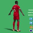 Konate_4.jpg 3D Rigged Ibrahima Konate Liverpool 2024