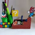 IMG_20230424_111113.jpg Super Mario pen holder desk organizer with SD/micro SD port