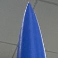 IMG_2420.jpg Model Rocket Nose Cone for 66mm cardboard tube
