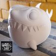 11.jpg Fat chibi shark 3D print model
