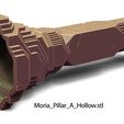 Moria_Pillar_A_Hollow.jpg STL file Moria Tabletop・3D printer model to download