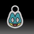 munchlax-keychain-1.jpg POKEMON MUNCHLAX AND SNORLAX HEAD KEYCHAIN (EASY PRINT NO SUPPORTS)