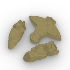 Brother-Bear-Totems.png Brother Bear Inspired Animal Spirit Totems - DIGITAL STL File Download