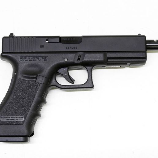 GLOCK 17C FULL AUTO working parts prop gun 3D model