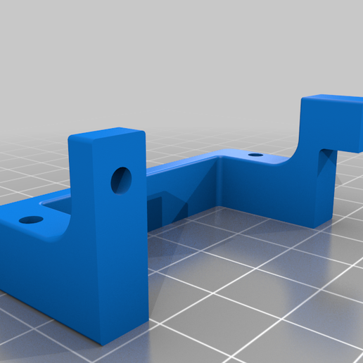Download STL file WLToys 12428 20KG Servo Bracket • 3D print object ・ Cults
