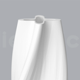 C_8_Renders_5.png Niedwica Vase C_8 | 3D printing vase | 3D model | STL files | Home decor | 3D vases | Modern vases | Floor vase | 3D printing | vase mode | STL