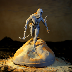 I00A7517.png DUNE - Fremen Worm Rider - Dune Arrakis Warrior - Miniature
