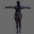 8.jpg Animated Elf woman-Rigged 3d game character Low-poly