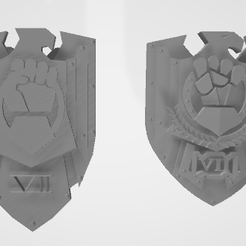 shield.png Free STL file Fist Bladeguard Shield・3D printable model to download