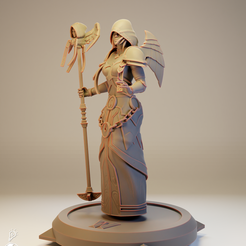 Priest_Avatar_01.png STL file Avatar Raiment Priest - World of Warcraft・3D printable model to download