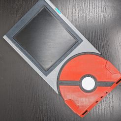 PXL_20210406_025343304.jpg 3D file Unova Pokedex Nintendo Switch game holder・Template to download and 3D print