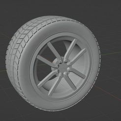 Wheel.jpg STL file Car wheel・3D printer model to download