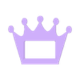Moldura coroa.stl Crown photo frame