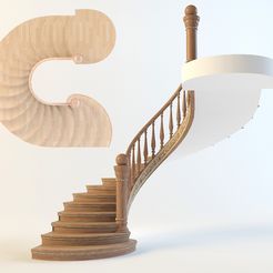 pr-1.jpg Бесплатный 3D файл stair・3D-печать объекта для загрузки