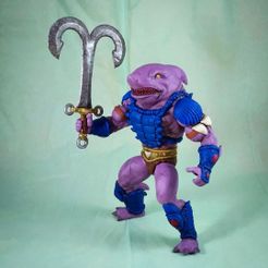 Kharr Kharadon Figurine originale de 5,5 pouces inspirée de MOTU.