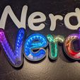 PXL_20210308_163833526.jpg Free STL file Nerdvana marquee・3D printable design to download