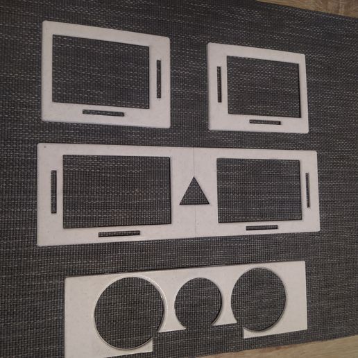 Interior Dashboard Decors for Skoda Fabia mk1 3D model