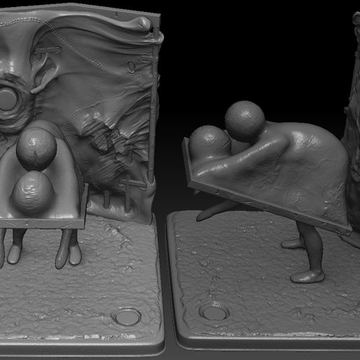 Free STL file Abstract Daddy Silent Hill 2 Remake 3d print model Fan ...