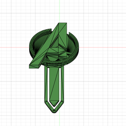 51.png STL file Avengers bookmark・3D printing model to download