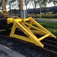 IMG_7110.jpg N Scale Model Train Track End Stop Buffer #1