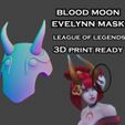 0.2.jpg Mask of Blood Moon Evelynn - League of Legends - 3D Print Ready