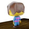 friskback.png ФРИСК FUNKO POP UNDERTALE!