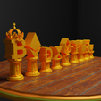 2.png Crypto Coin Figure Chess Set 18 Character Chess Pieces