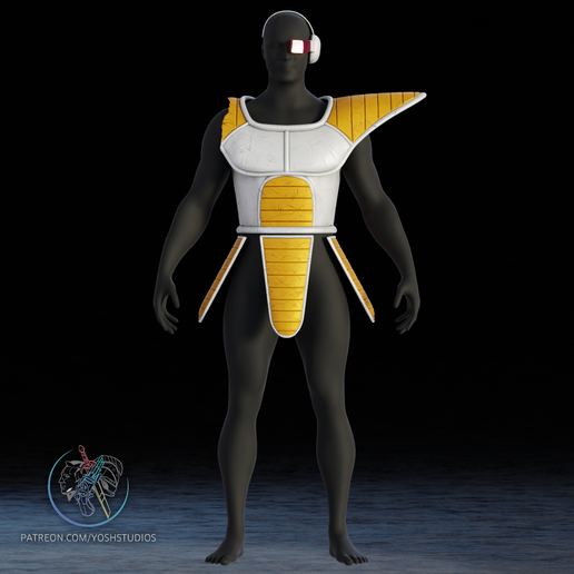 dragon-ball-shoulder-armor-37.png Saiyan Armor 3D Printer File STL