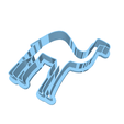 ye Nai “yy” cookie cutter Camel stock illustration Adventure, Animal, Asia, Blue, Cultures