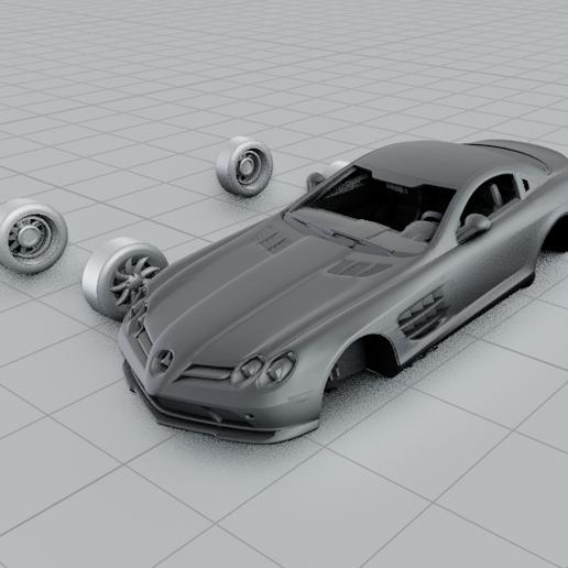 Mercedes Benz SLR McLaren 722