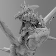Warboss on Wyvern (8).jpg Free STL file Boss Git on Pet Drake・Object to download and to 3D print