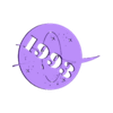 Logo 1993.stl GRINDER DISC 1993/RAP