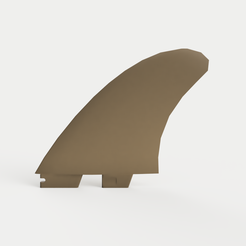 mid-length-derive-droite.png Two FCS2 surf daggerboards - MID LENGTH twin fin