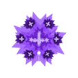 Kristall - SCHNEEFLOCKE.stl KRISTALL SCHNEEFLOCKE - COPO DE NIEVE DE CRISTAL