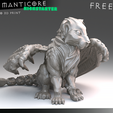 02.png Manticore Cub - Free sample from My sweet Manticore